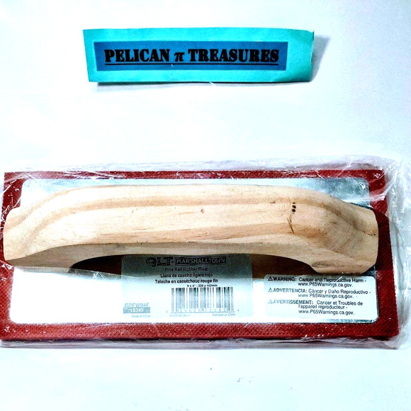 QLT by Marshalltown Fine Red Rubber Float0 - Picture 3 of 4